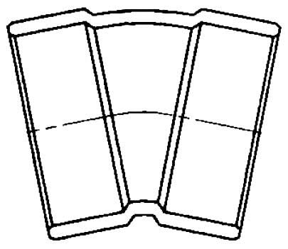 808-112 1-1/2 COP DWV 22-1/2 ELL