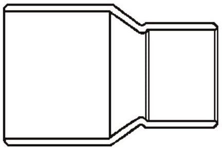 600-2-212X2 2-1/2 X 2 FTG REDUCER