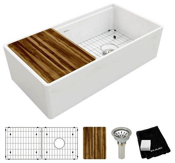 ELK SWUF13620CBWH ELKAY FIRECLAY