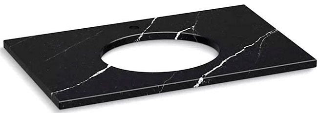 KOH 28251-EMQ QUARTZ 37 TOP W/ OVAL