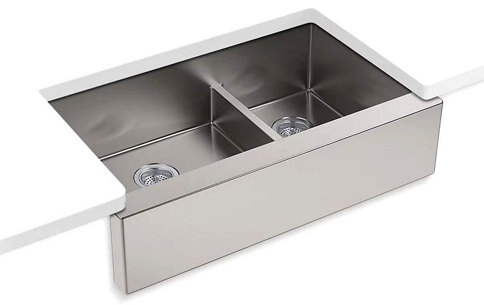 KOH 5416-NA STRIVE TWO BOWL APRON