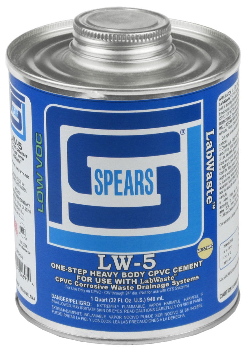 SPEAR LW5-040 GALLON LW-5 LABWASTE