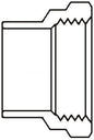 803-2-112 1-1/2 DWV FEM FTG ADAPTER