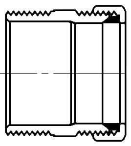 NIB 904-7-112 1-1/2 MIP X 1-1/2