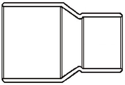 600-38X14 3/8X1/4 SWT COUPLING