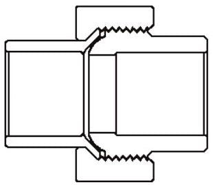 733-38 3/8 CXC UNION