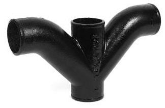 3836-3 3" NO HUB DOUBLE COMB