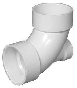 CHA 4861LH-42 4X4X2 PVC ELL W/LOW