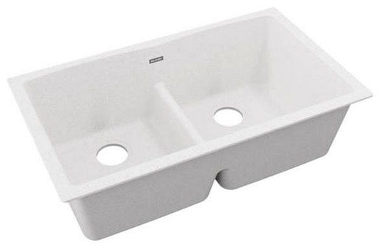 ELK ELGDULB3322WH0 ELKAY QUARTZ