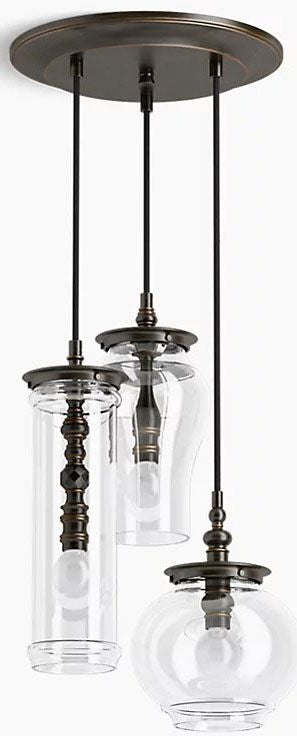 KOH 23341-PE03-BZL DAMASK 3 LIGHT