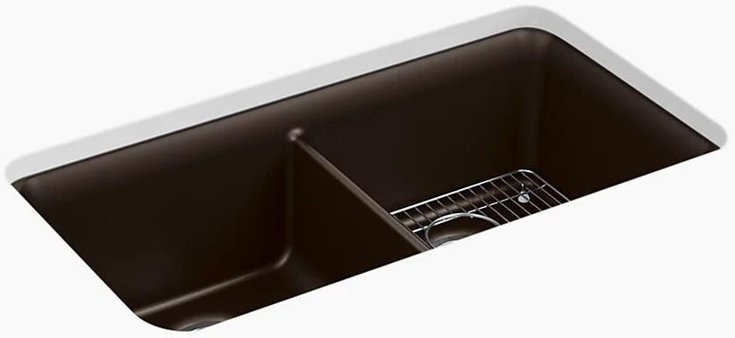 KOH 8199-CM2 CAIRN UNDERMOUNT DBL