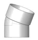 P/F 7808-2-8 8" SDR STREET 22-1/2