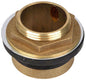 S/D 4029 1-1/4" BRASS CLOSET SPUD