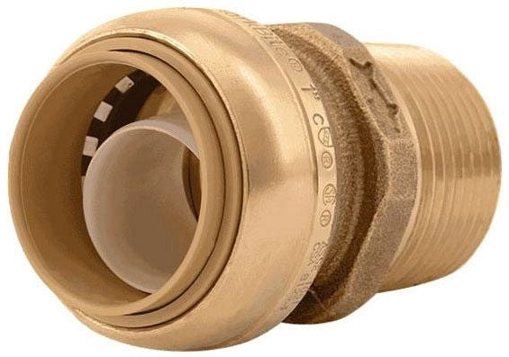 SB 3704-1 U140LF 1" NL SHRKBTE MIP