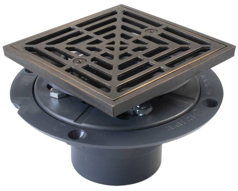 SIO 821-200PRBQ DRAIN SHWR PAN PVC