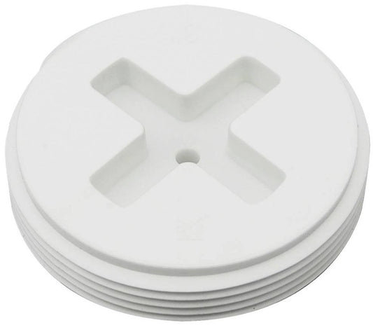 SIO 878-040 PLUG PP WHT 4 SLTD LESS