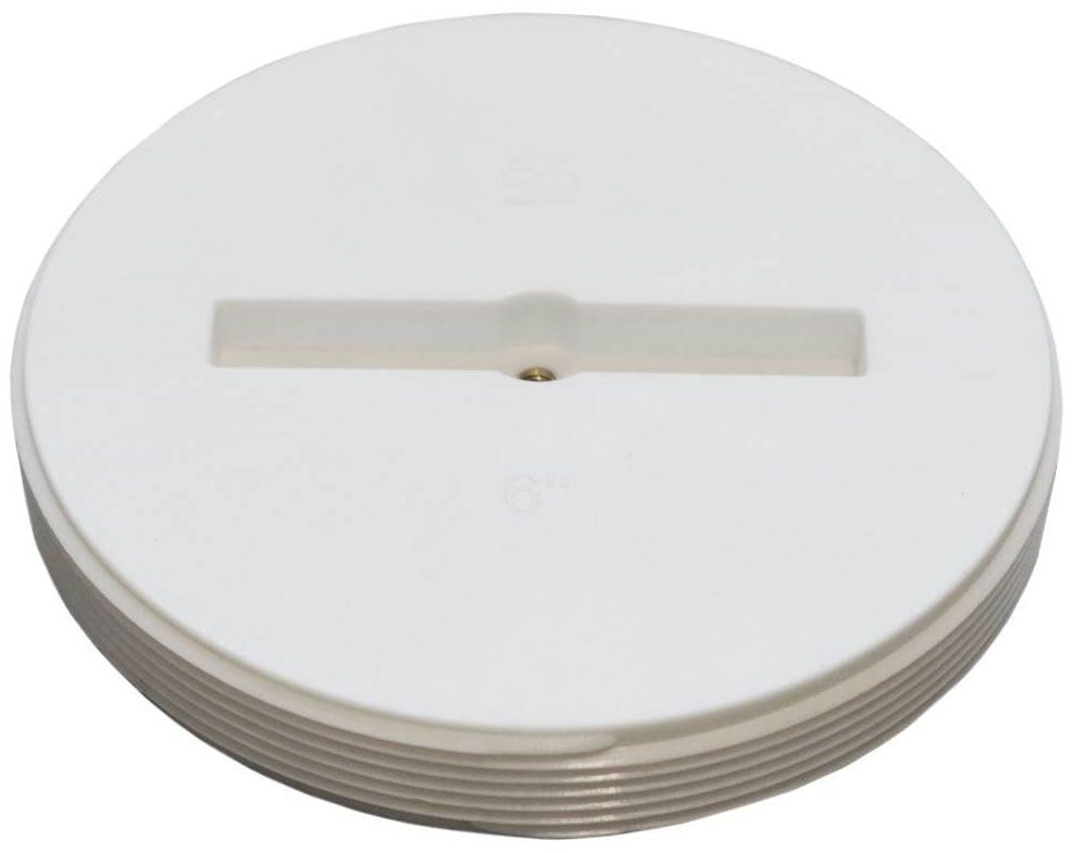 SIO 878-60 PLUG PVC 6 SLOTTED