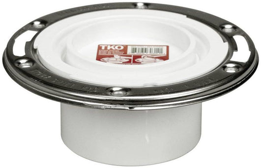 SIO 884-PTMPK FLANGE PVC TKO 3 HUB