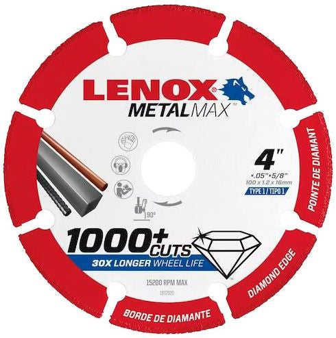 ASM 1972920 4" DIAMOND CUTOFF WHEEL