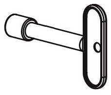 WOO 50010 5/16 X 3-1/4 WOODFORD KEY