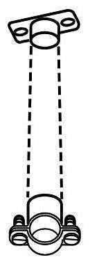 601 1" 1" AMERICAN TUBE HANGER