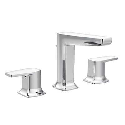 Moen TS8002 Cia 2‑Handle Widespread Chrome Faucet
